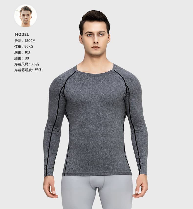 Men's sports long sleeves