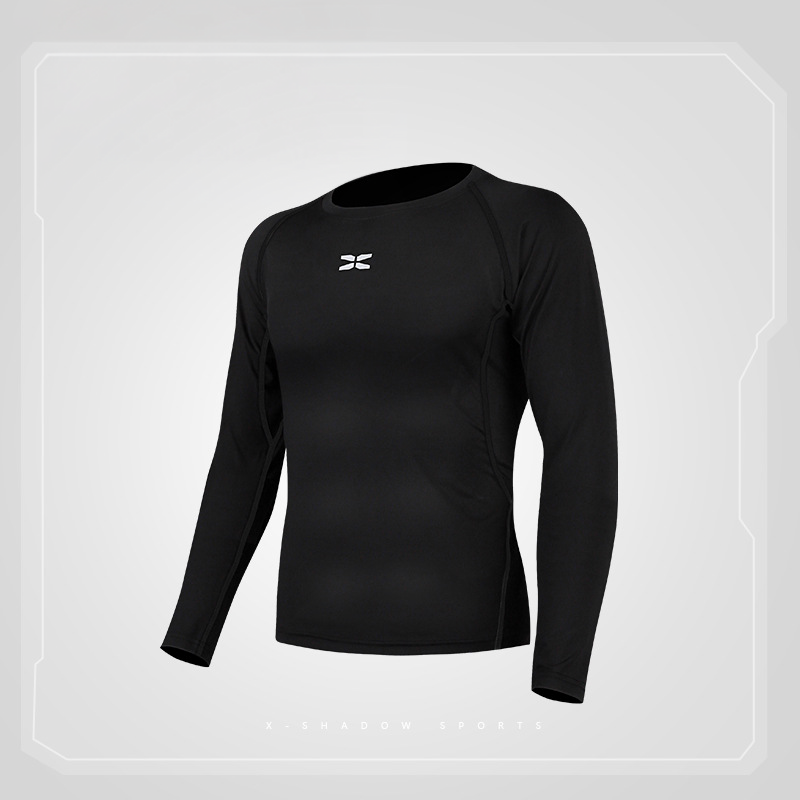 Thermal Black Long Sleeve Shirts - Athlympia